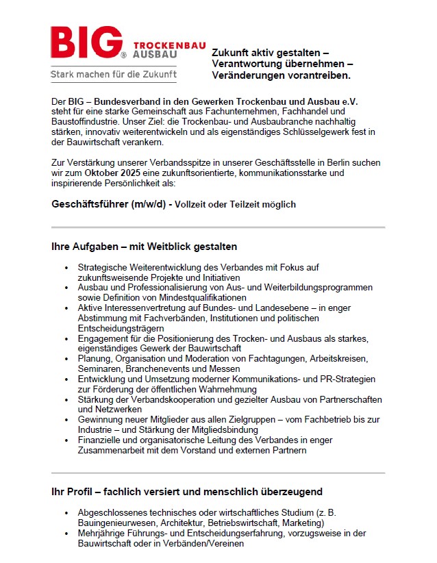 Stellensuche BIG Geschäftsführer ab 10_2025