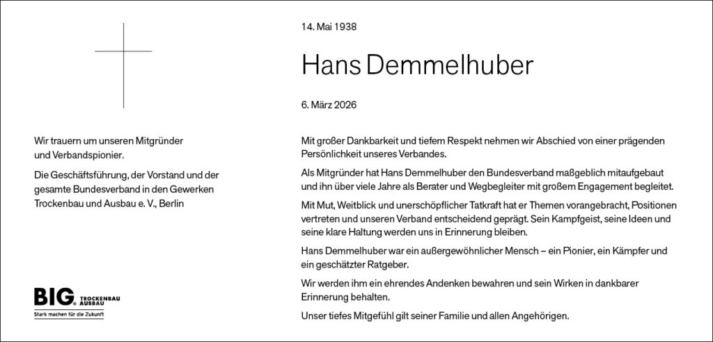 Traueranzeige